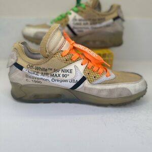 Off-White x Nike Air Max 90 - The Ten by Virgil Abloh Deconstructed Sneakers